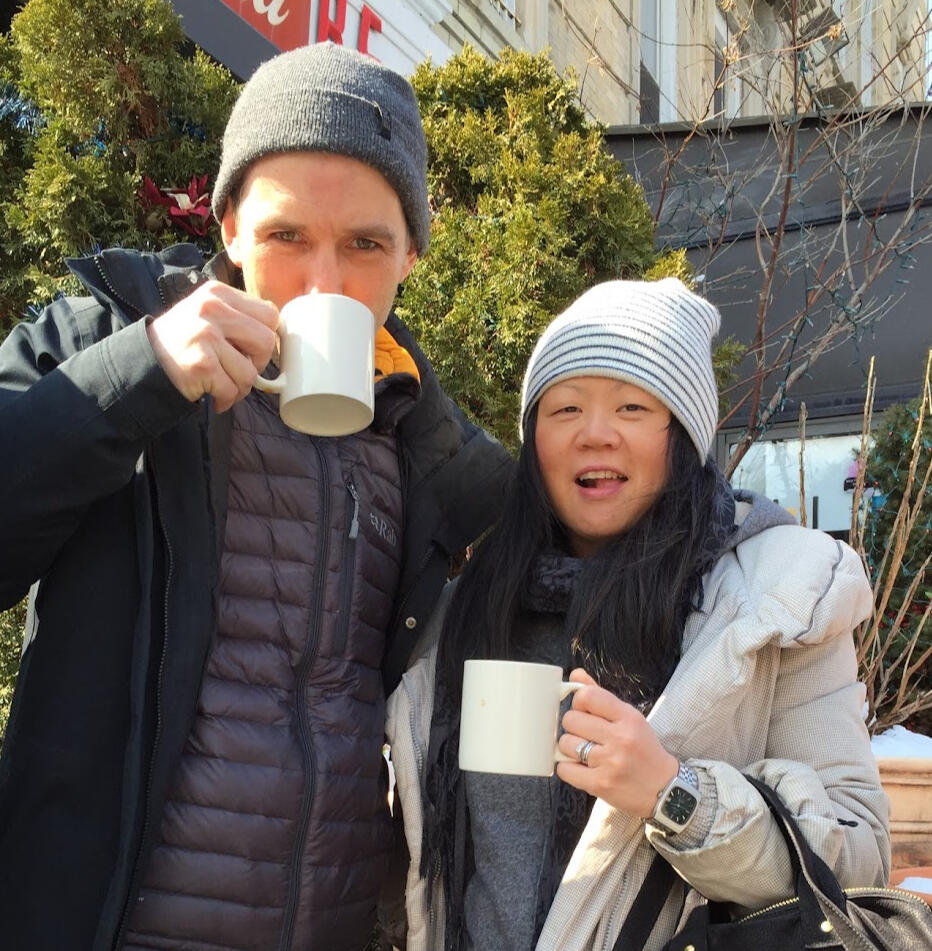 Dan Sellars and Audrey Lam